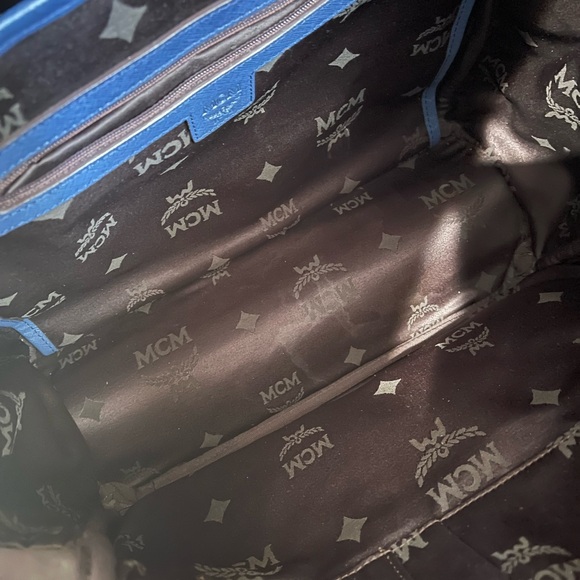 MCM LARGE BROWN VISETOS BACKPACK - Picture 13 of 16